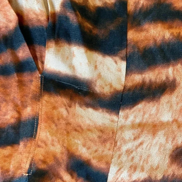 Mango tiger print midi dress - Picture 10 of 12
